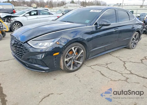 2023 Hyundai Sonata Sel Plus z USA, uszkodzony, nr VIN KMHL44J2XPA255067